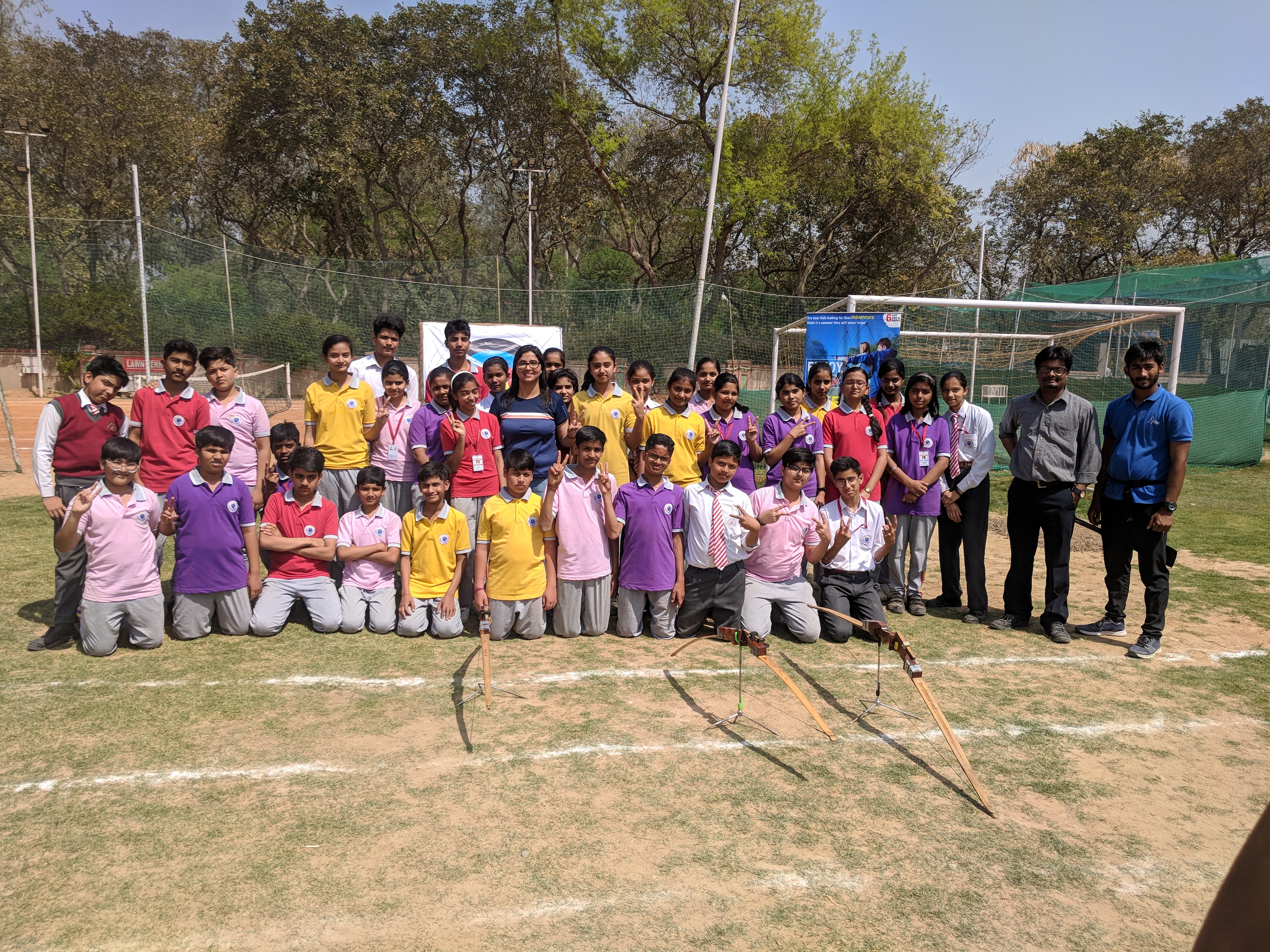 Archery at Red Roses School