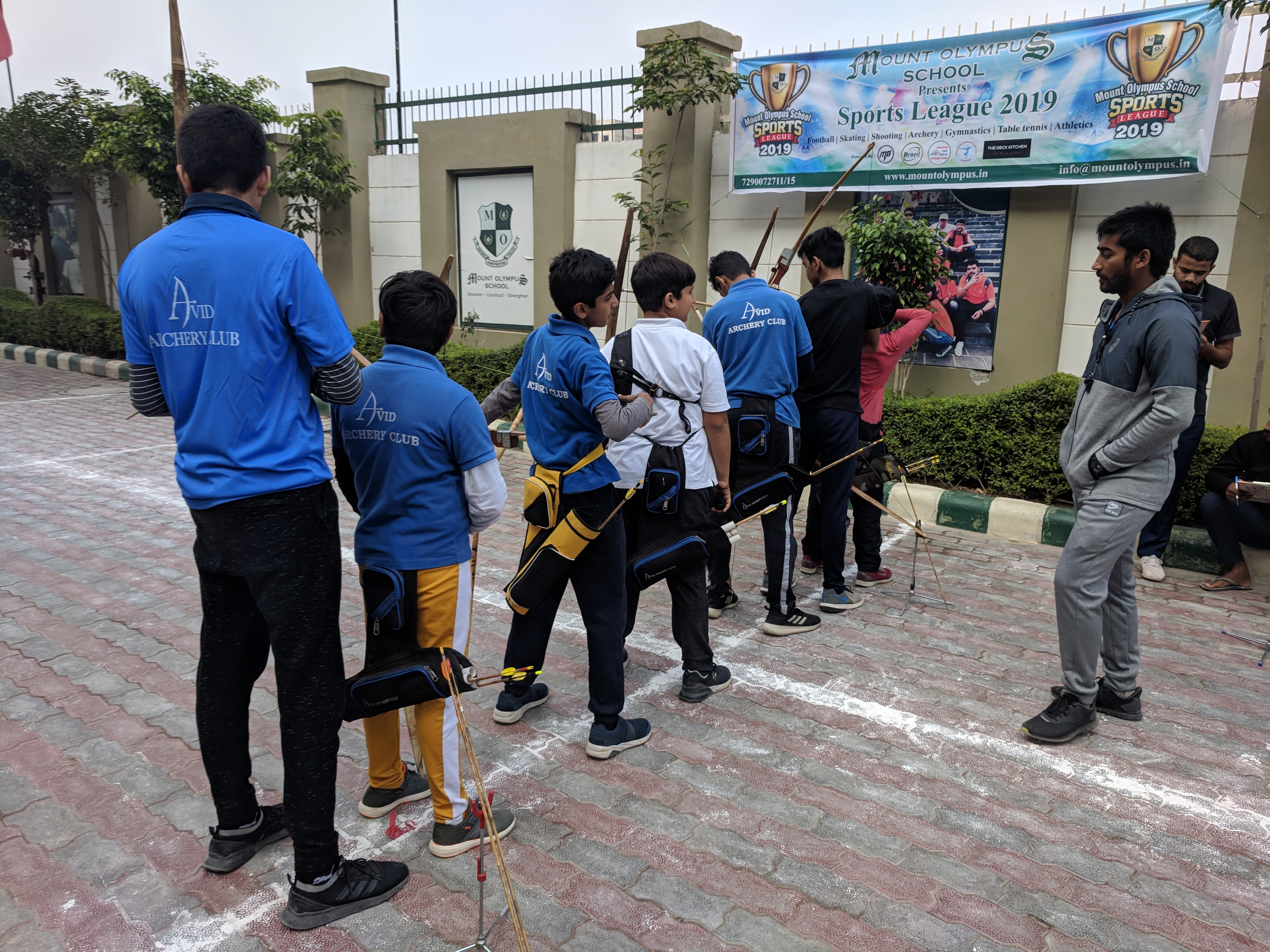 Archery Training at Mount Olympus School